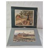 Vintage Framed Print