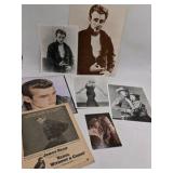 Vintage James Dean Promotional Photographs and Movie Still Prints