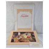 1994 Disney Snow White Commemorative Lithograph – The Seven Dwarfs Scene