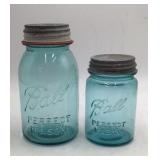 Vintage Ball Perfect Mason Aqua Canning Jars