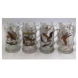 Vintage Schmidt Beer Collector Series Steins – Wildlife Scenes
