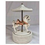 Vintage Quon-Quon Music Box Dancer – Carousel Horse Cabaret