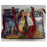 Vintage Tote Bag – Fun Time with Retro Fashion Print