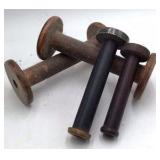 Vintage Wooden Spools – Hand Made in England