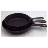Vintage Cast Iron Skillets – Lodge and Griswold Mainstay