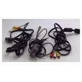 Nintendo and Other Gaming System Cables and Power Adapter Lot