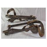 Vintage Ice Cleats – Metal with Straps