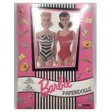 Vintage Barbie Ponytail Swirl Paper Dolls Book