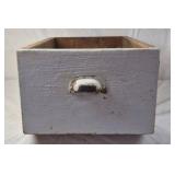 Vintage Painted Wooden Drawer