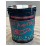 Vintage Planters Pennant Mixed Nuts Tin
