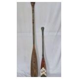 Vintage Canoe Paddles