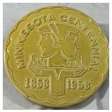 Vintage Red Wing Minnesota Centennial Trivet