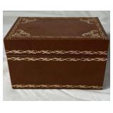 Vintage Florentine A-Z Filing Guides Box