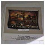 2011 Jim Hansel Signed Calander – As Night Falls Woodland Retreat