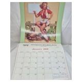 1996 Elvgren Pin-Up Girls Calendar