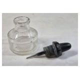 Vintage Glass Medicine Dropper Bottle