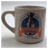 1991 Minnesota North Stars NHL Mug