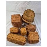 Longaberger Handwoven Baskets – Assorted Picnic and Serving Styles