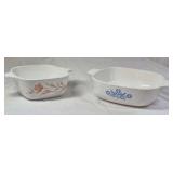Vintage Corning Ware Casserole Dishes