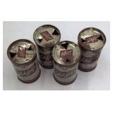 Vintage Schlitz Beer Coin Bank Cans – 1950s  "The Beer That Made Milwaukee Famous"