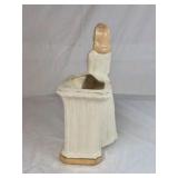 Vintage Lady Figurine Planter