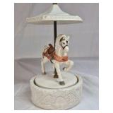 Vintage Quon-Quon Music Box Dancer – Carousel Horse Cabaret