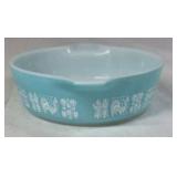 Pyrex Amish Butterprint Casserole Dish – Turquoise