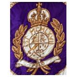 Ralph Lauren Polo Silk Scarf – Purple Royal Crest