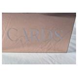 Card Box – Rose Gold Finish with Slot Top