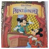 Little Golden Books Set – Night Before Christmas, Winnie the Pooh Eeyore, Prince and the Pauper, Thumbelina