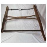 Vintage Bucksaw Frame