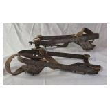 Vintage Ice Cleats – Metal with Straps