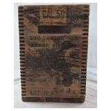Vintage Winchester Wooden Ammo Crate – Cal .50 Armor Piercing