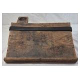 Vintage Wooden Desk Stand with Quill Pen and Declaration Replica