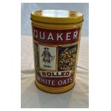 Vintage Quaker Oats Pure Oats Tin