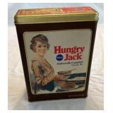 Vintage Advertising Tins – Hungry Jack and Mrs. Leland