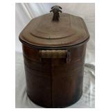 Vintage Copper Tub with Lid