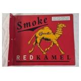 Vintage Red Kamel Cigarettes Tin Sign