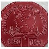 Vintage Red Wing Minnesota Centennial Trivet