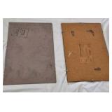 Vintage Pair of Rectangular Mirrors