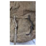 Vintage Canvas Pack – Leather Shoulder Straps