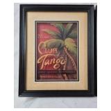 Framed Vintage-Style Art Prints – Miami Club Tango and Casino Rouge New Orleans Jazz