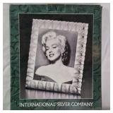 Framed Marilyn Monroe Photo – Silver Textured Frame by International Silver Company