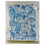 Vintage Elvis Presley Movie Poster Collage Print