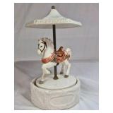 Vintage Quon-Quon Music Box Dancer – Carousel Horse Cabaret