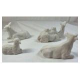 13-Piece Hand-Painted Porcelain Nativity Set