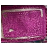 Vintage Coach Tote Bag – Multicolor Psychedelic Poppy Print Nylon with Pouch