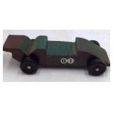 Vintage Webelos Pinewood Derby Car with Braided Neckerchief and Pins