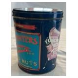 Vintage Planters Pennant Mixed Nuts Tin
