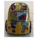 Vintage Tin Lunch Boxes and Car Bank
